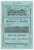 Cardiff R.F.C. Season 1924/25. Three official home programmes v Neath (6th December 1924), v Bath (24th December 1924) and v Bedford (26th December 1924). Some rusting to staples otherwise in good condition - 2