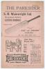 Rugby League. Hunslet R.F.C. ‘The Parksider. Official Guide and Programme of the Hunslet Rugby Football Club’. Early official programme for the Northern Rugby League match, Hunslet v York, played at Parkside, Hunslet, 13th February 1932. Light vertical fo - 2