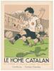 Football and sporting music scores. &lsquo;Foot-Ball&rsquo; C.H. Schumann 1923. Original four page music score with colour front cover depicting comic young players kicking the ball. Some wear to edges which are becoming a little brittle. Sold with Sports and Pastime - 4