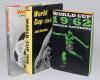 World Cup Football books. Three first edition hardback titles with dustwrappers. &lsquo;World Cup 1958&rsquo;, John Camkin, London 1958. &lsquo;World Cup 1962&rsquo;, Donald Saunders, London 1962. &lsquo;World Cup &lsquo;70&rsquo;, Hugh McIlvanney & Arthur Hopcraft, London 1970. Odd minor faults 