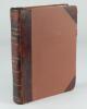 Aston Villa F.C. ‘The Villa News and Record’ Season 1906-1907. Edited by Edwin W. Cox. No 1. Volume 1. A bound volume of Aston Villa home match programmes for the 1906-07 season in red/brown half leather with titles in gilt to spine, all programmes lackin - 3