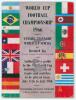 World Cup 1966. Official programmes for the World Cup Final 1966, England v West Germany held at Wembley on July 30th 1966 and the World Cup 1966 Tournament programme. Match details neatly hand written to pages of both programmes and further annotation to - 3