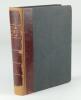 Aston Villa F.C. &lsquo;The Villa News and Record&rsquo; Season 1907-1908. Edited by Harry H. Doe. No 46. Volume II. A bound volume of Aston Villa home match programmes for the 1907-08 season in red/black quarter leather with titles in gilt to spine, all programmes l - 3