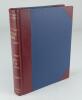 Aston Villa F.C. ‘The Villa News and Record’ Season 1914-1915. Edited by Harry H. Doe. No 331. Volume IX. A fairly recently bound volume of Aston Villa home match programmes for the 1914-15 season in claret/blue half leather with titles in gilt to spine, - 3