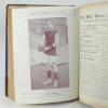 Aston Villa F.C. ‘The Villa News and Record’ Season 1924-1925. No 584. Volume XV. A bound volume of Aston Villa home match programmes for the 1924-25 season in red/mauve (claret/blue) half leather with titles in gilt to spine, all programmes lacking origi - 2