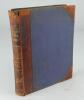 Aston Villa F.C. ‘The Villa News and Record’ Season 1924-1925. No 584. Volume XV. A bound volume of Aston Villa home match programmes for the 1924-25 season in red/mauve (claret/blue) half leather with titles in gilt to spine, all programmes lacking origi - 3