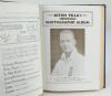 Aston Villa F.C. ‘The Villa News and Record’ Season 1932-1933. No 920. Volume XXIII. A bound volume of Aston Villa home match programmes for the 1932-33 season in dark brown/mauve (claret/blue) half leather with titles in gilt to spine, all programmes lac - 2