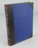 Aston Villa F.C. ‘The Villa News and Record’ Season 1932-1933. No 920. Volume XXIII. A bound volume of Aston Villa home match programmes for the 1932-33 season in dark brown/mauve (claret/blue) half leather with titles in gilt to spine, all programmes lac - 3