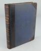 Aston Villa F.C. ‘The Villa News and Record’ Season 1934-1935. No 1000. Volume XXV. A bound volume of Aston Villa home match programmes for the 1934-35 season in dark brown/blue (claret/blue) half leather with titles in gilt to spine, all programmes lacki - 3