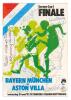 Aston Villa v FC Bayern Munich. European Cup Final 1982. Official programme (U.E.F.A. issue) for the Final played on the 26th May 1982 at the Feyenoord Stadium in Rotterdam, Holland. Signed to front and rear covers by twenty members of the Aston Villla pl