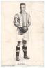 Thomas Jennings. Leeds United F.C. 1925-1931. Mono plainback player card/postcard of Jennings, full length, in Leeds shirt with name and season 1930-31 to lower border. Photo by Charles of Briggate, printed by Rostrons of New Wortley. Heavy creasing and w