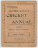 ‘Sussex Cricket Annual for 1909’. Ninth issue of the Annual in original light brown paper wrappers, edited by A.D. Taylor, ‘Willow Wielder’. Printed by W.E. Nash of Brighton. Crease to rear wrapper, some restoration to the spine area, browning to pages ot