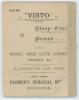 ‘Sussex Cricket Annual for 1901’. First issue of the Annual in original beige paper wrappers, edited by A.D. Taylor, ‘Willow Wielder’. Printed by W.E. Nash of Brighton. Replacement spine and appears to have some professional restoration to the border of t - 2