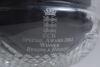 ‘E.C.B. Special Award 2002 Winner. Benson & Hedges. Large crystal glass rosebowl with ECB emblem and details to side. The rosebowl 7” tall by 10” diameter. Warwickshire won the 2002, the last year of the competition beating Essex in the Final by 5 wickets - 2