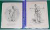 Victorian cricket prints c.1860s. A selection of eleven original full page prints from engravings of cricketers of the period. Four are extracts from The Illustrated Sporting News, each dated 1864, depicting Thomas Lockyer, James Grundy, Robert Carpenter - 6