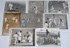 West Indies tour to England 1957. A good selection of over sixty original mono press photographs with the odd restrike photograph from the 1957 tour of match action from the Test series, team photographs, player portraits, travelling, functions etc. Two p - 3