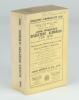 Wisden Cricketers’ Almanack 1936. 73rd edition. Original paper wrappers. Minor bowing to spine, name of ownership handwritten to the top border of the front wrapper, odd minor faults otherwise in generally good/very good condition