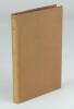 Wisden Cricketers’ Almanack 1870. 7th edition. Bound in brown boards, lacking original paper wrappers, with title and date in gilt to spine, red speckled page edges, marbled end papers. Pages checked, complete. Pages trimmed by the binder. Very minor foxi - 2