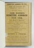 Wisden Cricketers’ Almanack 1918. 55th edition. Bound in dark brown boards, with original paper wrappers, title and date in gilt to spine, beautifully marbled page block edge. Some soiling to both wrappers, slight damage to edge of the front wrapper other