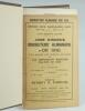 Wisden Cricketers’ Almanack 1910. 47th edition. Bound in brown boards, with original paper wrappers, gilt titles to front board and spine. The front wrapper cleanly detached, very minor loss to the surface of the front wrapper title text on one letter oth