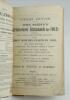 Wisden Cricketers’ Almanack 1913 and 1914. 50th & 51st editions. Both editions bound in quarter leather binding, the 1914 edition with original paper wrappers, gilt titles to spine. The 1913 edition lacking wrappers, the last advertising page is bound in - 2