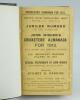 Wisden Cricketers’ Almanack 1913 and 1914. 50th & 51st editions. The 1913 edition bound in black leather boards, with original wrappers, gilt titles to spine. Ex Huddersfield Library. Trimming a little tight in odd places, minor wear and slight soiling to - 2