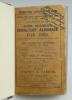 Wisden Cricketers’ Almanack 1920 and 1921. 57th & 58th editions. Both editions bound in quarter leather binding, with original paper wrappers, gilt titles to spine. Both editions with handwritten name and address of ownership to top border of the front wr - 2