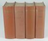 Wisden Cricketers&rsquo; Almanack 1954, 1955, 1956 and 1957. Original hardback editions. Some dulling to the gilt titles on the spine papers of all editions, the gilt titles to the front boards generally good, some bowing to the 1954 edition, some wrinkling to 