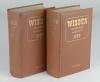Wisden Cricketers&rsquo; Almanack 1955 and 1956. Original hardback editions. Some slight dulling to gilt titles on the spine of the 1955 edition, the 1956 edition with some slight dulling to gilt titles on the spine, some browning to the first advertising pages