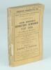 Wisden Cricketers&rsquo; Almanack 1919. 56th edition. Original front paper wrapper, lacking rear wrapper. Total loss to spine paper, wear to vertical edge of front wrapper, handwritten name of ownership to top of front wrapper and first advertising page otherwi