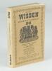 Wisden Cricketers&rsquo; Almanack 1945. 82nd edition. Original limp cloth covers. Only 6500 paper copies printed in this war year. Name of ownership embossed to first advertising page, minor light fading to spine paper otherwise in very good condition. Rare wa
