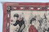 &lsquo;At Play, Cricket&rsquo;. Rare and attractive American cricket handkerchief, c.1870/80s, with delightful scenes of boys playing cricket. Cotton handkerchief with large printed image to centre of two boys playing the game holding bats at the wicket. Further imag - 2