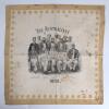 &lsquo;The Australians 1888&rsquo;. Rare printed silk handkerchief commemorating the 1888 Australian tour of England. The handkerchief with large central printed portrait in black of the team and Manager, with printed title to top and players&rsquo; names below, surrounded