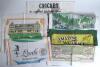 Cricket scarves and handkerchiefs c.1950s onwards. A good selection including eleven ladies&rsquo; headscarves in silk or acetate. Subjects include England v Australia 1876-1938 with roundels describing each Test series played in England and Australia, M.C.C. c - 3
