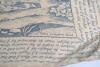 &lsquo;The Laws of the Game of Cricket c.1744&rsquo;. Large silk handkerchief with printed image of Hayman&rsquo;s &lsquo;Cricket in Marylebone Fields&rsquo; to centre. &lsquo;Jos. Ware, Cranford Kent to lower border. This handkerchief reproduced in the 1960&rsquo;s by Liberty, originally printed - 3