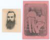 Dr. W.G. Grace. Gloucestershire C.C.C. Rare folding penny card written by Albert Craig, (Surrey Poet) and published by Wright & Co., London 1888. Some adhesive marks to verso, otherwise in good/ very good condition. Sold with a small bookplate photograph - 3
