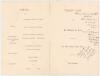 &lsquo;The Surrey County Cricket Club. Dinner to the West Indian Cricket Team 1928&rsquo;. Scarce official menu for the Dinner held at Kennington Oval on the 12th May 1928. The Chairman- G.H. Longman, President of the Surrey County Cricket Club. The menu with titles - 2