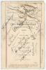 Australian tour of England 1930. &lsquo;L.M.S. [London, Midland and Scottish Railway] Restaurant Car Australian Cricket Team Dinner&rsquo; menu dated 16th May 1930. The menu with attractive illustration of an angel to the top, menu below, wine list to centre pages, a