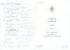 Australia. &lsquo;Cricket Friends and Legends of Cricket&rsquo; 1995 & 2003. Two official menus for dinners held at Parliament House, Sydney, one on 13th January 1995, the other 6th January 2003. The first signed to rear autograph page by twenty six attendees includi
