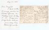 Maurice John Dauglish. Middlesex & Oxford University 1886-1890. &lsquo;Eton v Harrow 1886&rsquo;. Nicely presented file comprising a collection of six original and other facsimile copies of letters written to Dauglish by notable cricketing Old Harrovians. Dauglish wa