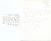 Herbert Sutcliffe. Yorkshire & England 1924-1945. Single page handwritten letter in ink from Sutcliffe replying to a request for an autograph, dated 20th March 1951. Sutcliffe reports he has two black eyes following a car accident. Also a mono press photo - 2