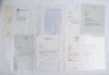 Signed cricketers&rsquo; and celebrities letters 1986-2009. A selection of twenty seven original letters signed by cricketers, entertainers, politicians etc. including requests for autographs, invitations to dinners, Lord&rsquo;s Taverners events, arrangements for vi