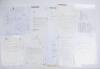 Signed cricketers&rsquo; and celebrities letters 1986-2009. A selection of twenty seven original letters signed by cricketers, entertainers, politicians etc. including requests for autographs, invitations to dinners, Lord&rsquo;s Taverners events, arrangements for vi - 2