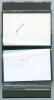 International Test cricketers&rsquo; signatures. Album comprising sixty nine signatures of Test cricketers, each signed in ink individually, the majority to plain white cards and the odd photograph with the date and location of acquisition to verso. Signatures - 4