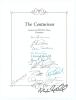 &lsquo;The Centurions- Scorers of 100 First-Class Centuries&rsquo;. Headed book insert by Boundary Books containing the ink signatures of twelve players who have achieved the feat. Signatures, nicely signed in ink, are Don Bradman, Glenn Turner, Colin Cowdrey, Tom Gr
