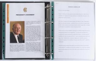 Thomas William &lsquo;Tom&rsquo; Graveney. Gloucestershire, Worcestershire, Queensland & England 1948-1972. Black file comprising a comprehensive and nicely presented selection of letters and other ephemera from Graveney&rsquo;s personal collection. Graveney was appointed 
