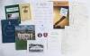 Kent C.C.C. 1950s-2000s. Black file comprising signed images, match card, team sheet, scorecards, order of service, menu, programmes, histories, cuttings etc. Relating to Kent cricket and players. Signed items include a Wisden Cricketers&rsquo; Almanack 2002 Li