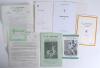 Thomas William &lsquo;Tom&rsquo; Graveney. Gloucestershire, Worcestershire, Queensland & England 1948-1972. A selection of items relating to Graveney&rsquo;s benefit year 1969 including a folding card &lsquo;Benefit Programme for 1969&rsquo;, official programme for his benefit match, 
