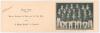 Alfred Percy &lsquo;Tich&rsquo; Freeman. Kent & England. 1914-1936. Official M.C.C. Christmas card from the M.C.C. tour of Australia 1928-29. Signed in ink by Freeman. Decorative covers in M.C.C. colours. Very good condition.
