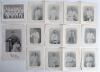 Cricket postcards, photographs early 1900s. A selection of original postcards, photographs, printed supplements etc. Real photograph postcards include &lsquo;Razor&rsquo; Smith in bowling pose by Woodland-Fullwood, D. Denton in batting pose, B.H. Spooner at the wicke - 3